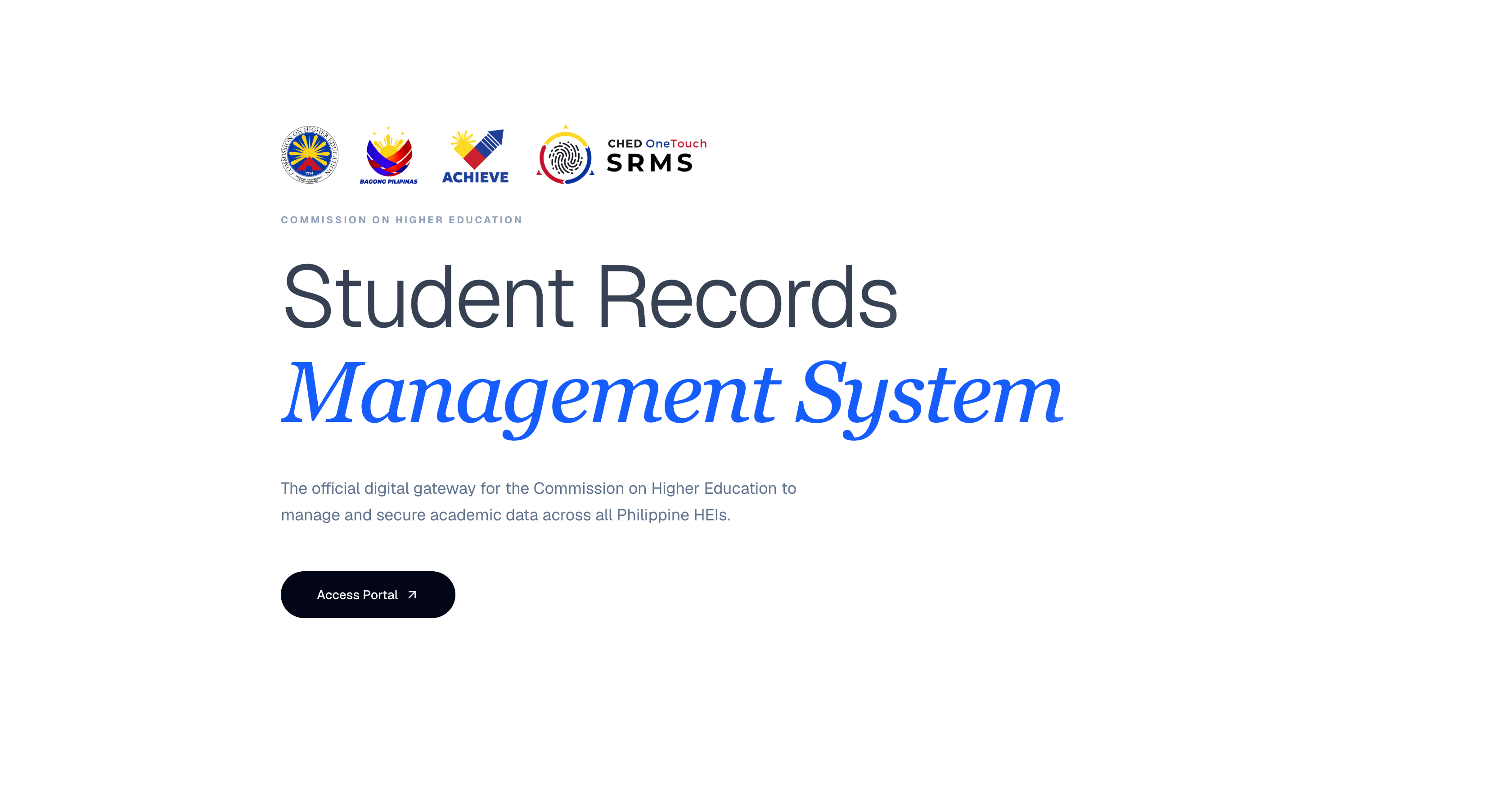 Student Records Management System preview